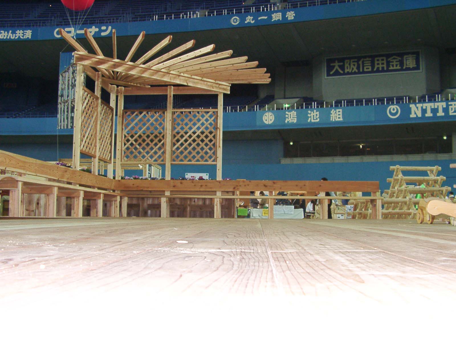 ウッドデッキ施工-事例-中川木材産業