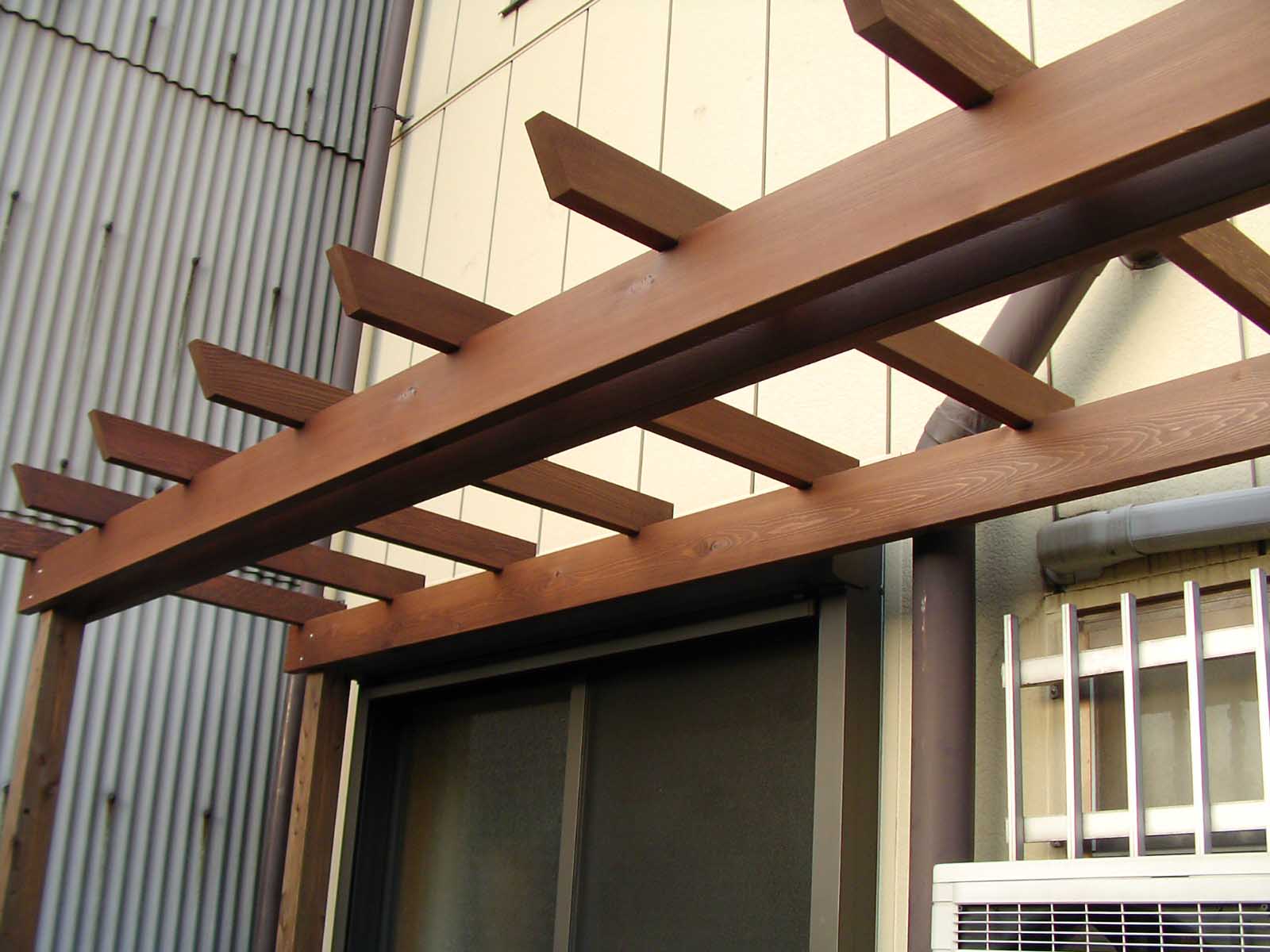 デッキ個人邸設計工事・中川木材産業