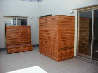 屋外木造施設施工例
